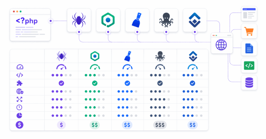 best web scraping tools php comparison 2026