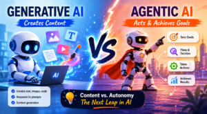 generative ai vs agentic ai comparison php developers